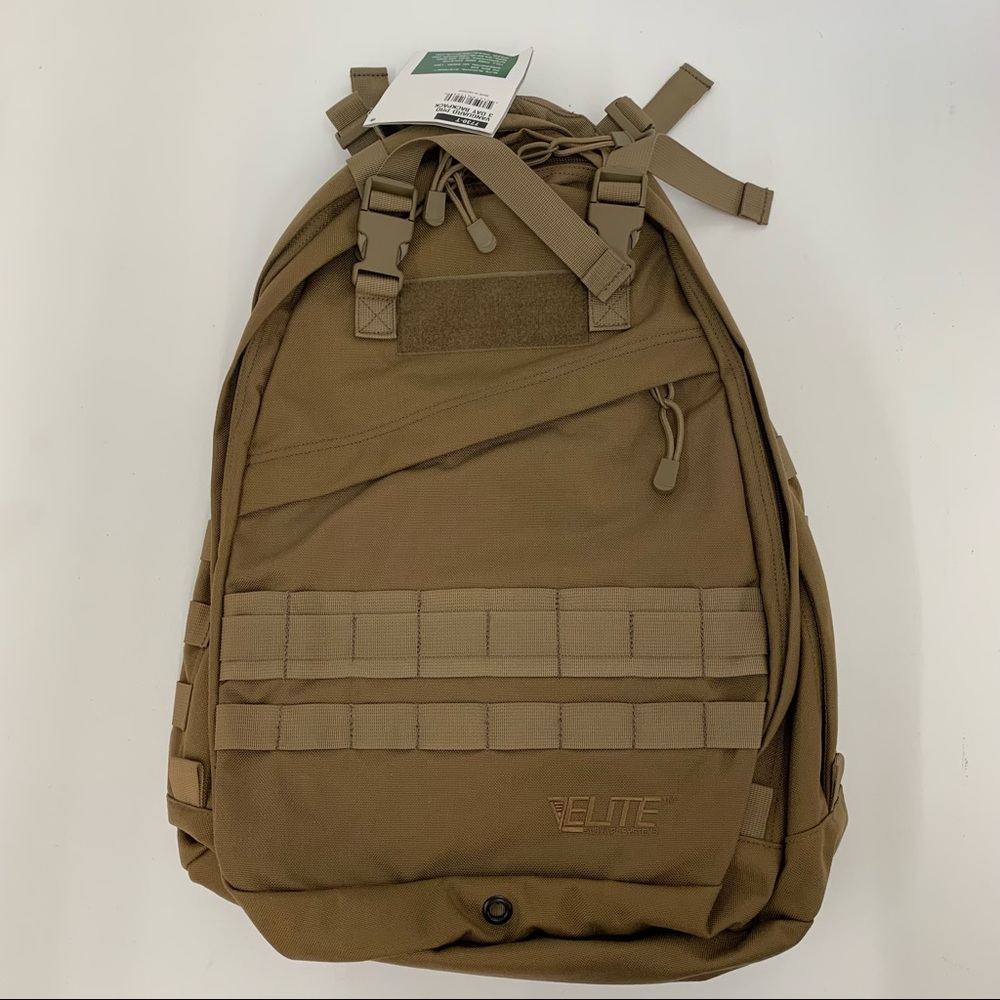 Elite Vanguard Pro Pack Tan 3 day Backpack - Picture 4 of 9